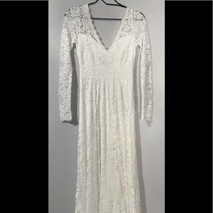 White dress/wedding dress